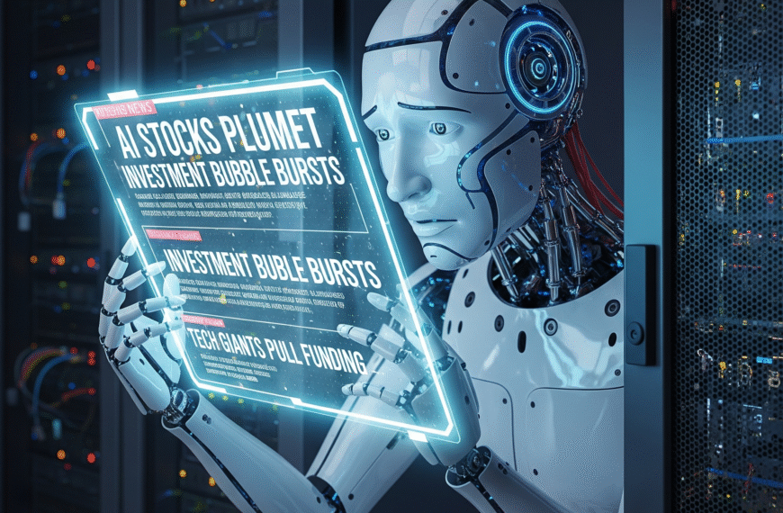 Tech’s AI-Fueled Rally Hits a Wall…