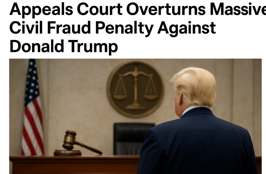 Appeals Court Overturns Massive Civil Fraud…